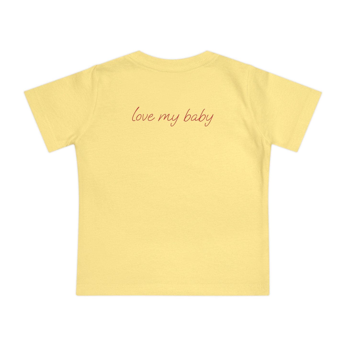 Adorable Baby Tee, Cute Infant T-Shirt, Love My Baby Shirt, Baby Gift, Newborn Outfit