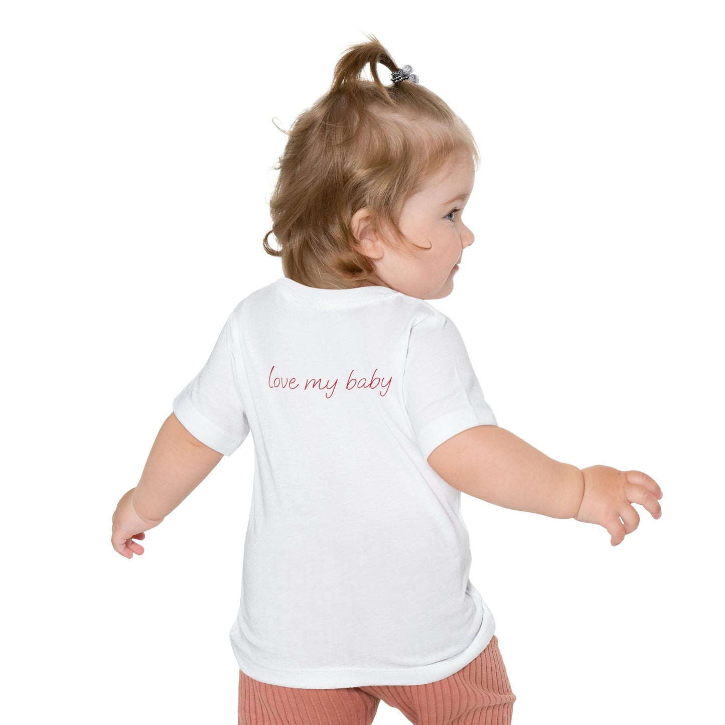 Adorable Baby Tee, Cute Infant T-Shirt, Love My Baby Shirt, Baby Gift, Newborn Outfit