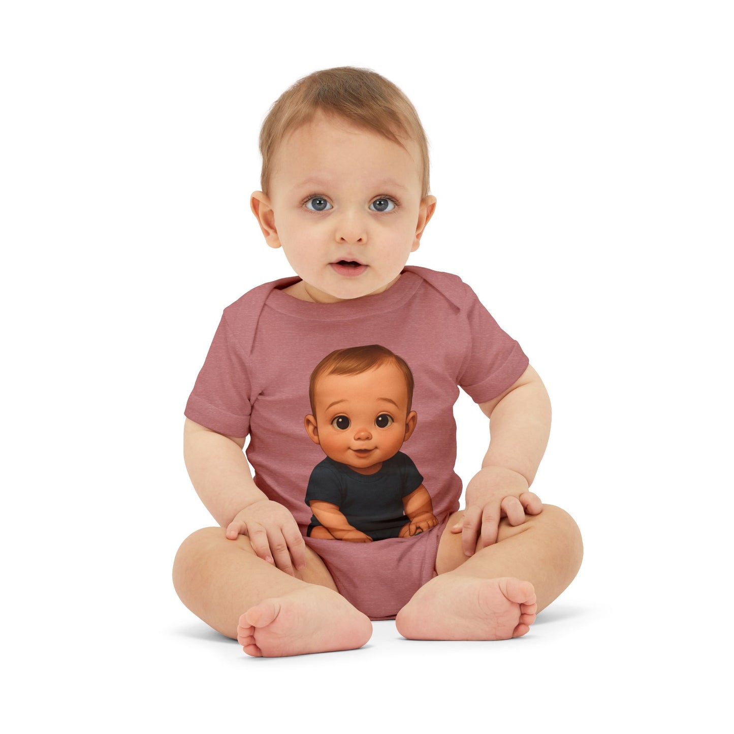 Onesie, Cute Baby Cartoon Design, Infant Gift, Baby Shower, Birthday, Family Photos
