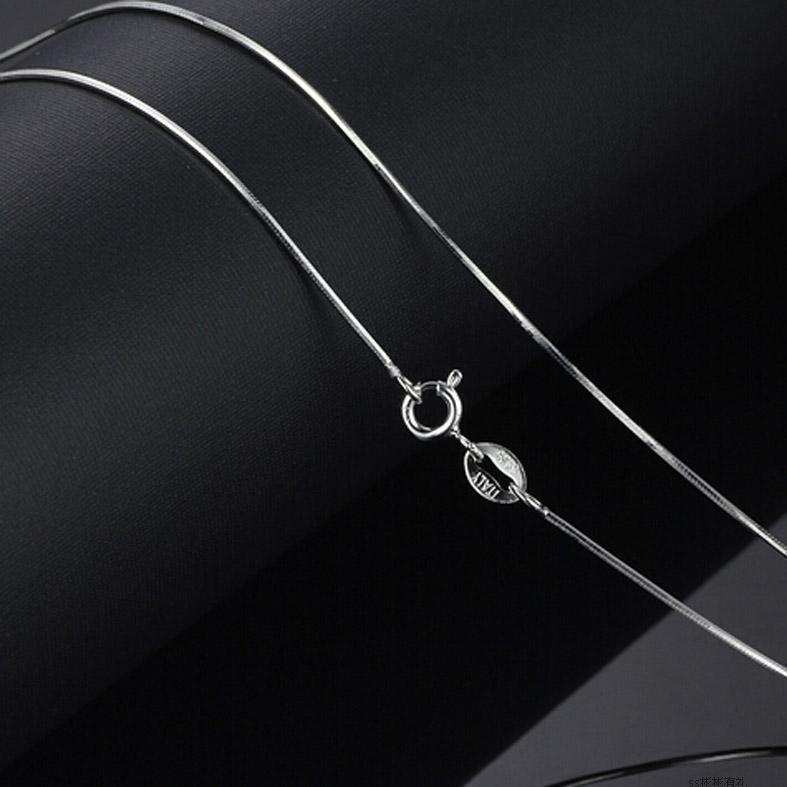 Short fashion silver chain