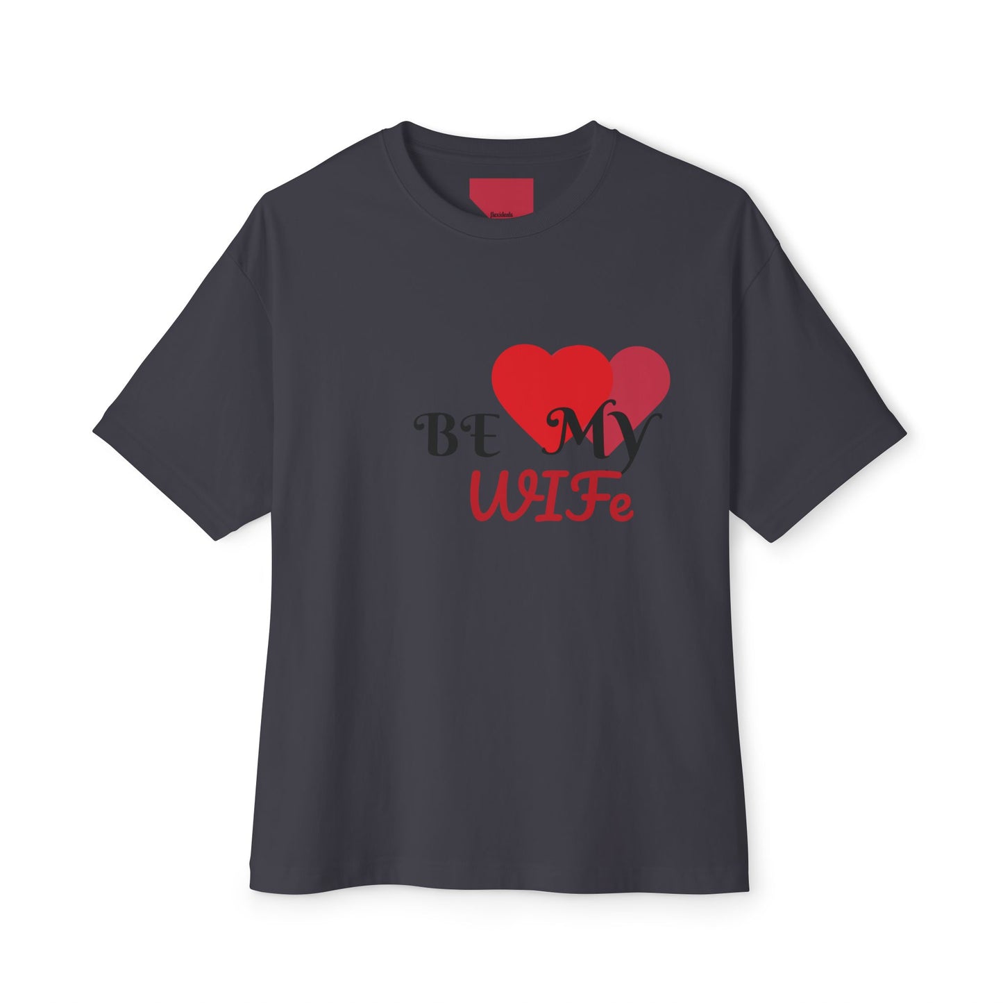 Unisex Boxy Tee - Be My Wife Gift, Anniversary, Engagement, Bridal Shower, Wedding Celebration