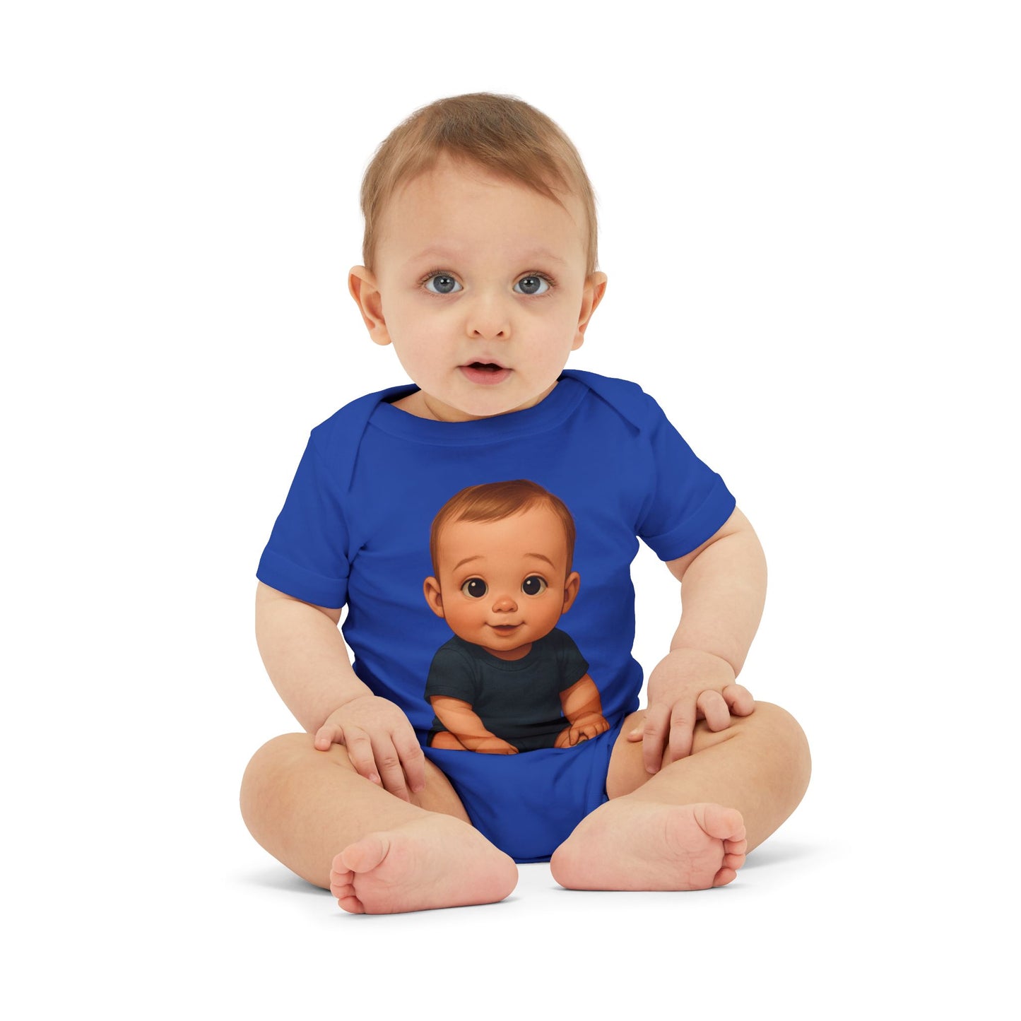 Onesie, Cute Baby Cartoon Design, Infant Gift, Baby Shower, Birthday, Family Photos