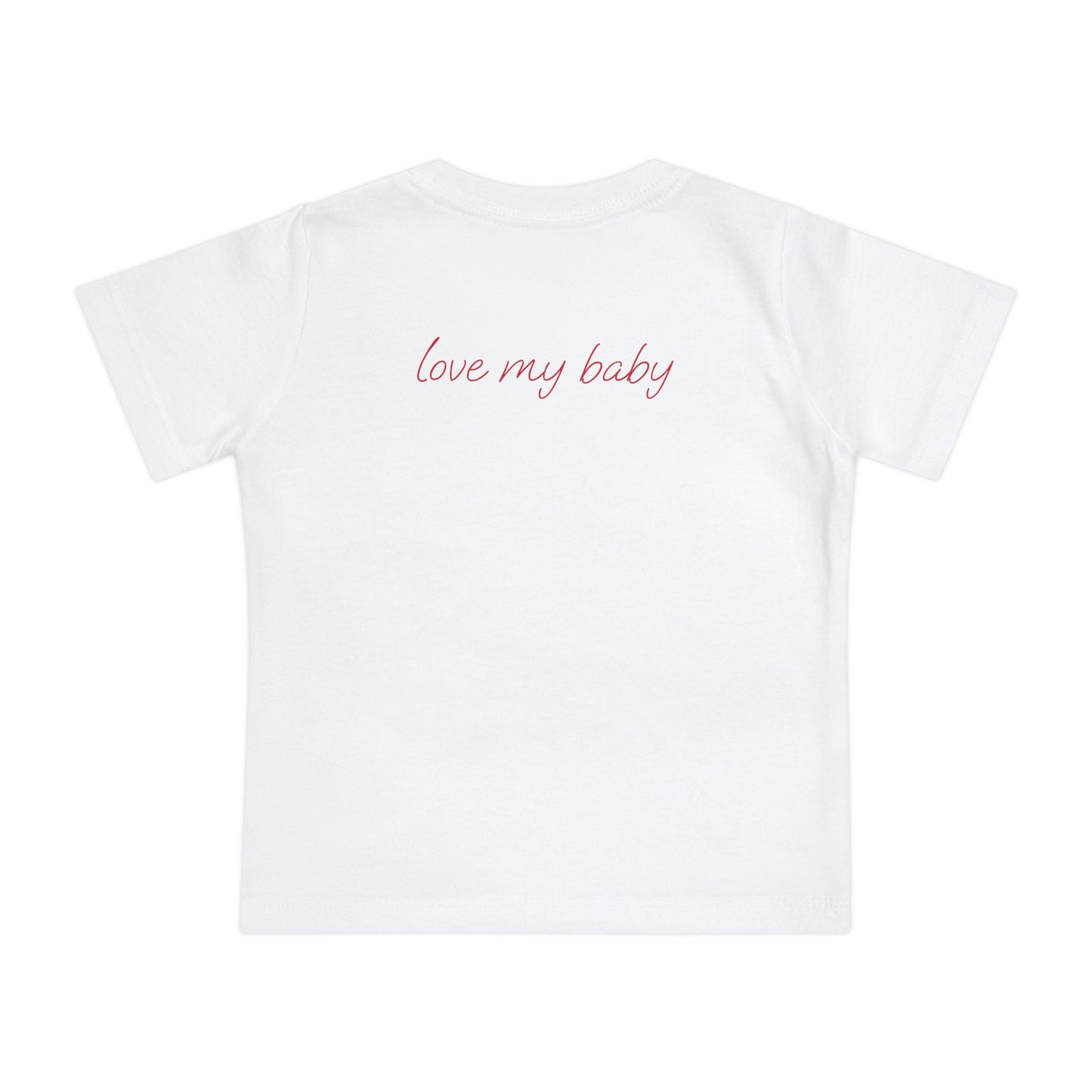 Adorable Baby Tee, Cute Infant T-Shirt, Love My Baby Shirt, Baby Gift, Newborn Outfit