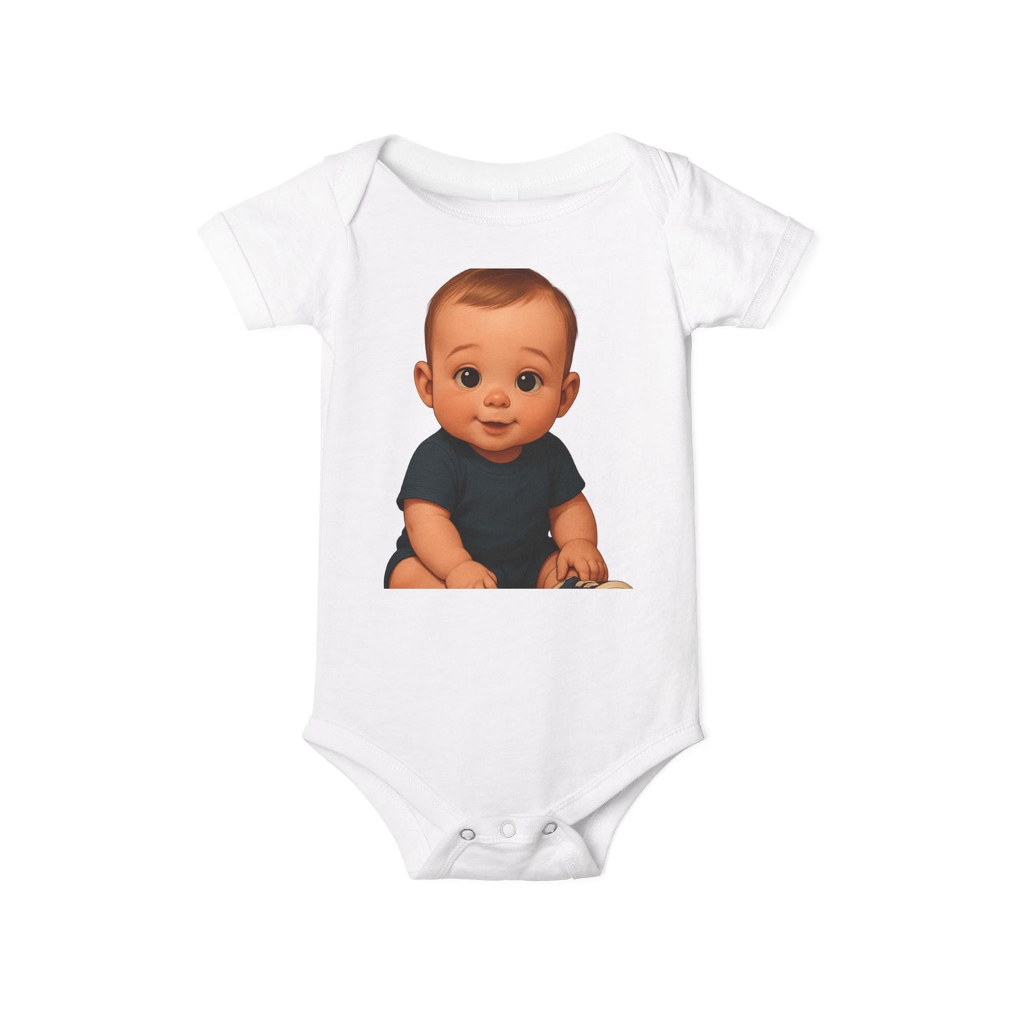 Onesie, Cute Baby Cartoon Design, Infant Gift, Baby Shower, Birthday, Family Photos