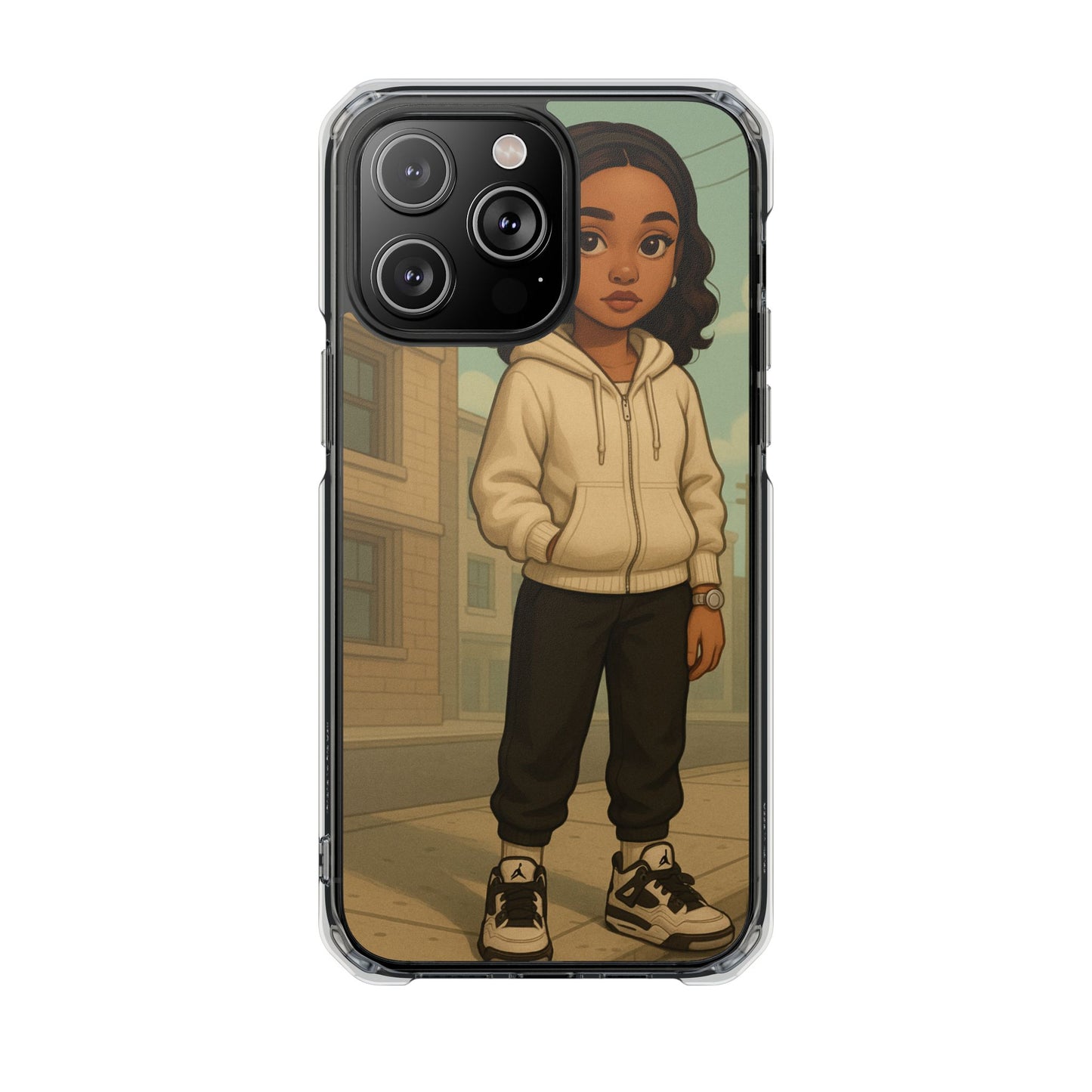 Stylish Magnetic Phone Case, Trendy Clear Impact Case, Protective Phone Cover, Unique Phone Accessory, Customizable [...]