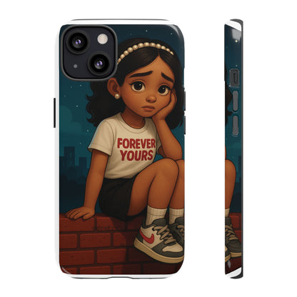 Cute Phone Case: Forever Yours Girl Design, Tough Phone Cover, Trendy Smartphone Protector, Gift for Teens, [...]