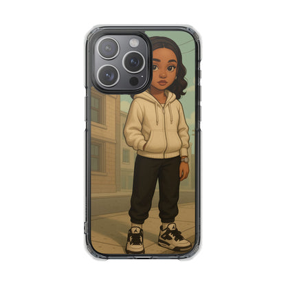 Stylish Magnetic Phone Case, Trendy Clear Impact Case, Protective Phone Cover, Unique Phone Accessory, Customizable [...]