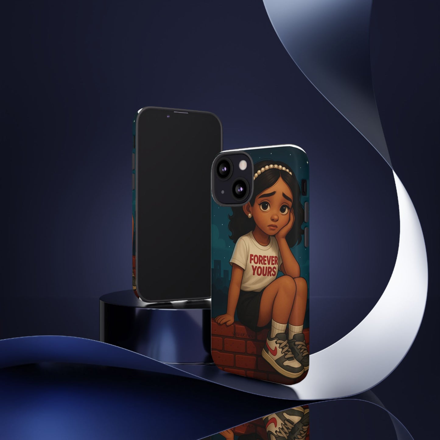 Cute Phone Case: Forever Yours Girl Design, Tough Phone Cover, Trendy Smartphone Protector, Gift for Teens, [...]