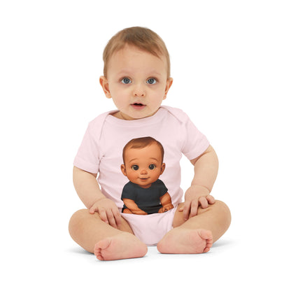 Onesie, Cute Baby Cartoon Design, Infant Gift, Baby Shower, Birthday, Family Photos