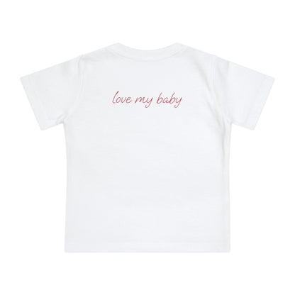 Adorable Baby Tee, Cute Infant T-Shirt, Love My Baby Shirt, Baby Gift, Newborn Outfit
