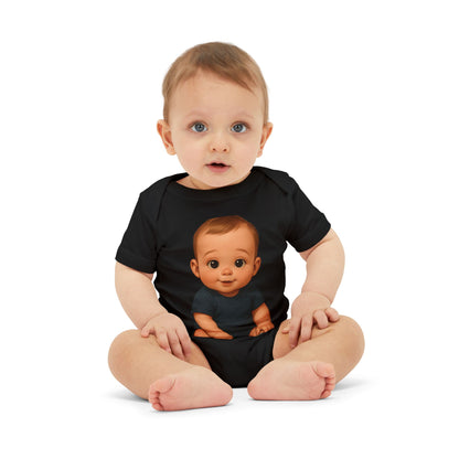 Onesie, Cute Baby Cartoon Design, Infant Gift, Baby Shower, Birthday, Family Photos