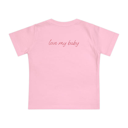 Adorable Baby Tee, Cute Infant T-Shirt, Love My Baby Shirt, Baby Gift, Newborn Outfit